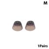 1Pairs Xs/S/M/L Hearing Aid Ear Tips Soft Replacement Earplugs In-Ear Hearing Aid Domes Ear Plugs Black Silicone Earplug