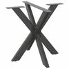 VidaXL Spider-shaped Dining Table Leg 85x85x(72-73) Cm, Table Leg, Metal Table Leg, Furniture Leg, Leg 4013122
