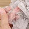 (As show, One size) Bath Sponge Shower Loofahs (60g/pcs) Mesh Pouf Bath Scrunchies Body Wash Puff Pack of 4