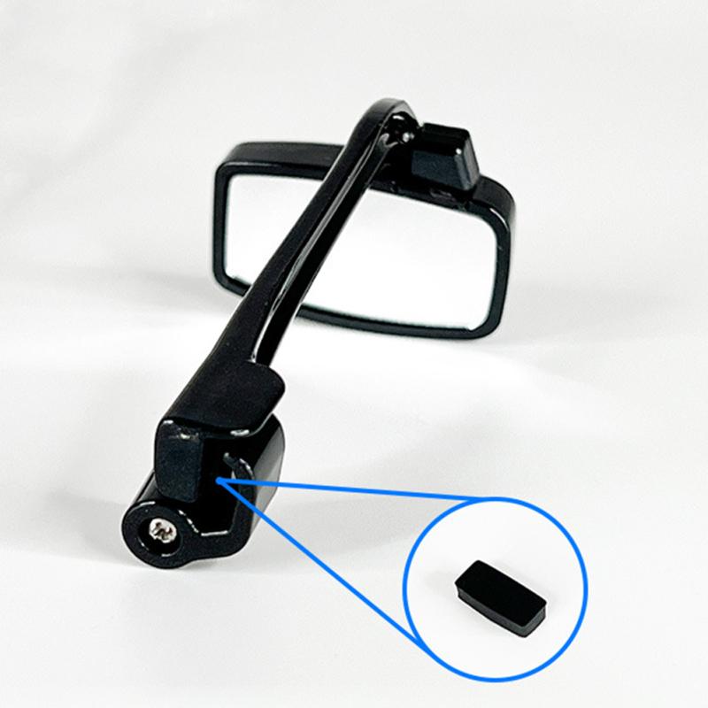 Велосипедные очки для езды на велосипеде, зеркало заднего вида, многоугольный регулируемый мини-отражатель для шлема, езда