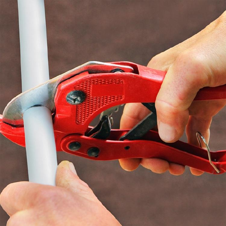 Industrial Tube Cutting Trimmer Scissors Tool For PVC Aluminum Materials Fast Precise Cut Ergonomic Nonslip Grip Design