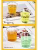 Disposable Transparent Food-Grade Plastic Cups, Thickened for Household & Reception Use