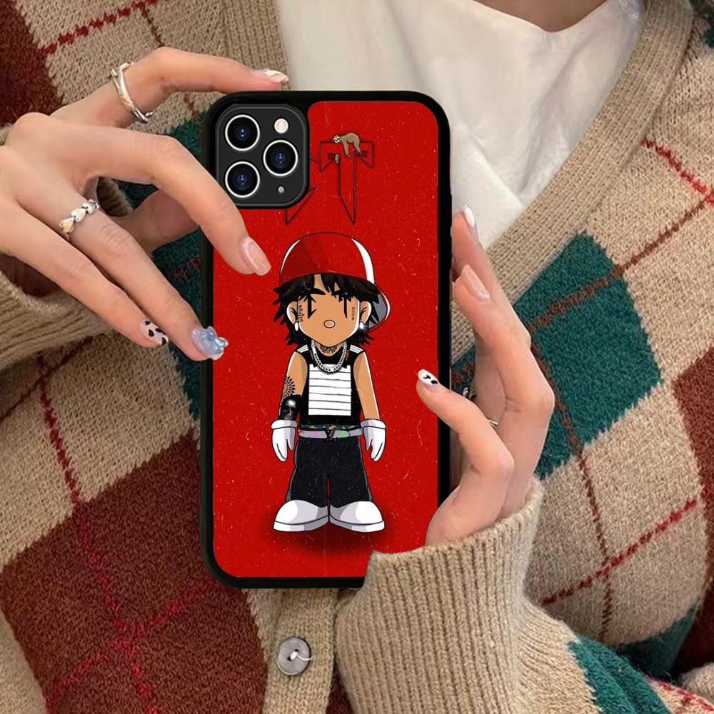 Rap N-Natanael C-Cano Phone Case Silicone PC+TPU For For IPhone 11 12 13 14 15 16 Plus Pro Max Cover