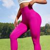 Fashion Seamless Push Up Fitness Yoga Pants Women High Waist Sexy Tight Running Sports Legging Pants Elastic Casual Office Lady Yoga Leggings 24425
