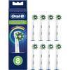 Сменная щетка Braun Oral B Multi Action Brush/CROSS ACTION 8 шт. EB50-8-EL