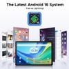Doogee Планшет Tab G6+ 11 дюймов Android 16, 32 ГБ ОЗУ + 256 ГБ ПЗУ (TF 2 ТБ), 13-мегапиксельная камера, Планшеты со слотом для SIM-карты