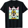 Fashion Mickey and Friends Group Comic Panels Distressed T-Shirt Unisex