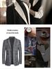 2025 Men's Slim Fit Single-Breasted Blazer: Spring & Autumn Casual Korean Style Fashion Trend
