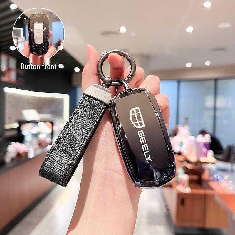 Чехол для автомобильного пульта ДУ Geely Panda Mini/Emgrand GS/Boyue для женщин