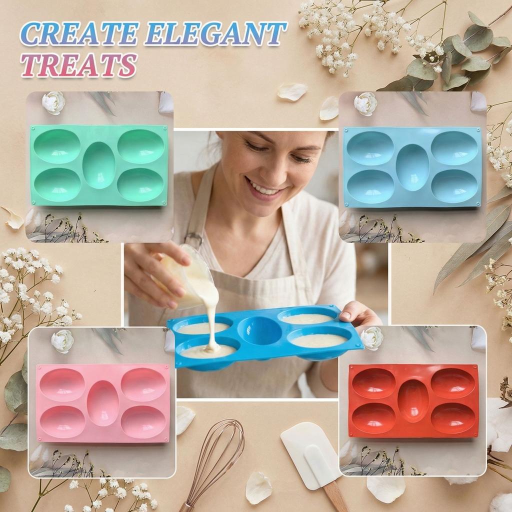 5 Compartment Mold, Baking Mold, Kitchenware