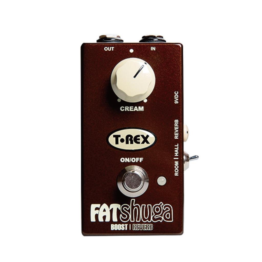 Effector Guitar FAT SHUGA T-REX Boost/Reverb