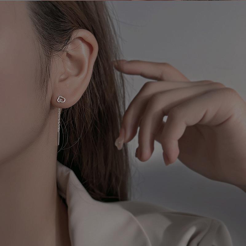 Серьги-кабели Yunduo Ear Cable для женщин, модные серьги на Новый год, высокого класса