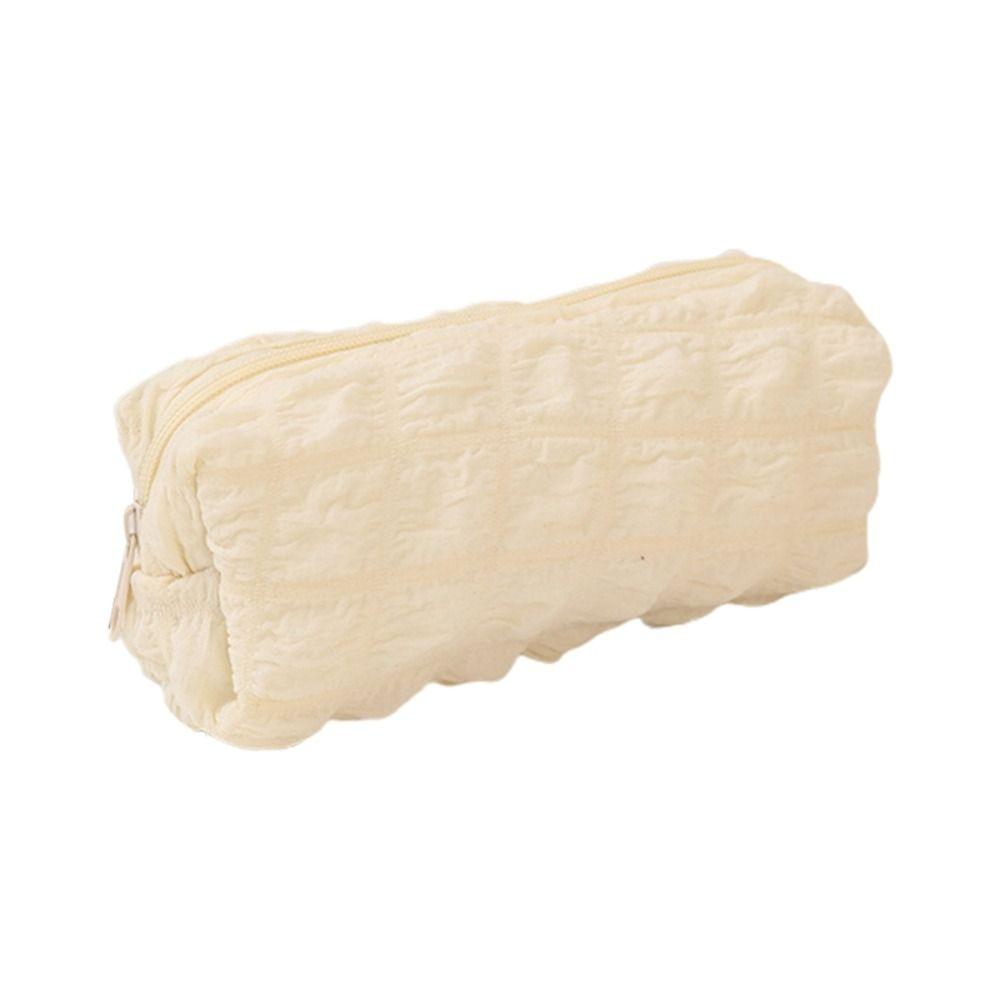 Вместительный кошелек для монет, пенал, пенал, сумка для карандашей, кавайный пенал с пуфами, косметичка