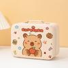 Creative Capybara Cosmetic Pouch Portable Cute Cosmetic Handbag Women's Cosmetic Bag  Easy To Carry