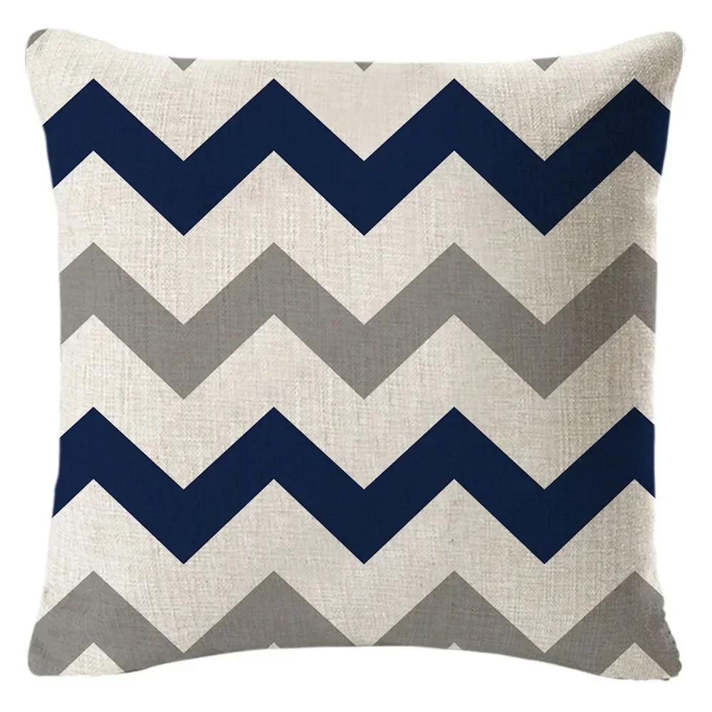Geometric Figure Doublesided Printed pillow cover Short plush Suitable living rooms bedrooms sofas throw cushion cover