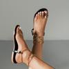Женская обувь больших размеров, женские сандалии Rome Strappy Flat