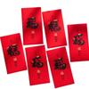 6pcs Traditional 2025 Snake Year Red Envelopes Chinese Style Money Packet  Bonus