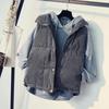 Women's Fall and Winter Loose Short Section Corduroy Vest Solid Color Comfortable Jacket