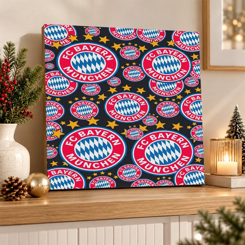 Bayern Munich Diamond Painting Kit 5D Full Drill DIY Diamond Mosaic Wall Art Home Decor