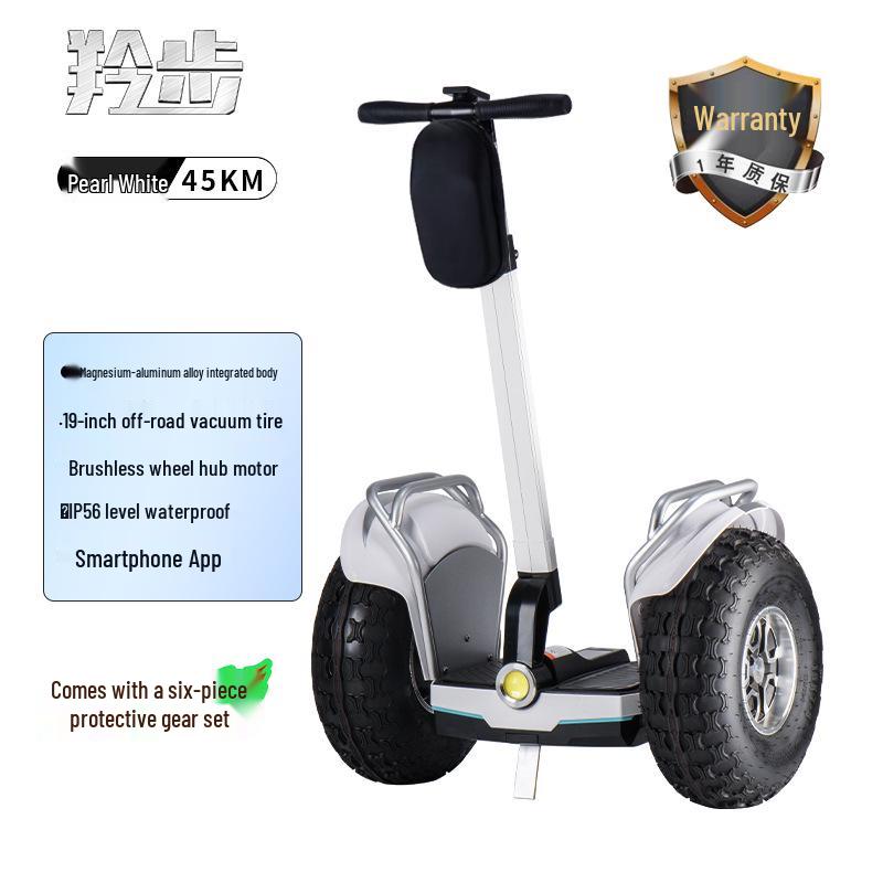 Lingbu High-End Smart Two-Wheeled Electric Off-Road Balance Scooter with Ultra-Long Battery Life for Adults