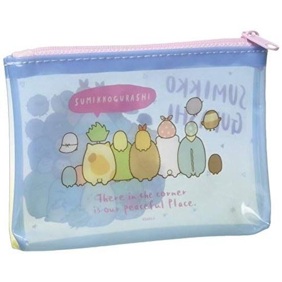 Мини прозрачный пенал San-X Sumikko Gurashi CU83601