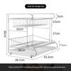 Hand-Woven Natural Rattan Storage Basket for Cosmetics and Desktop Organizing with a Retro High-End Feel