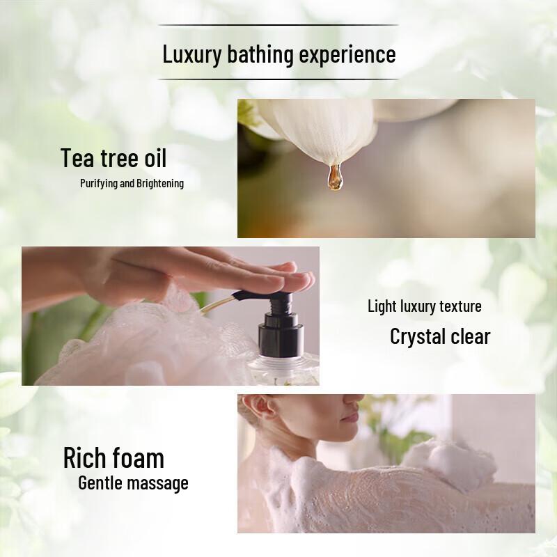 LUX Freesia & Tea Tree Oil Body Wash 520g