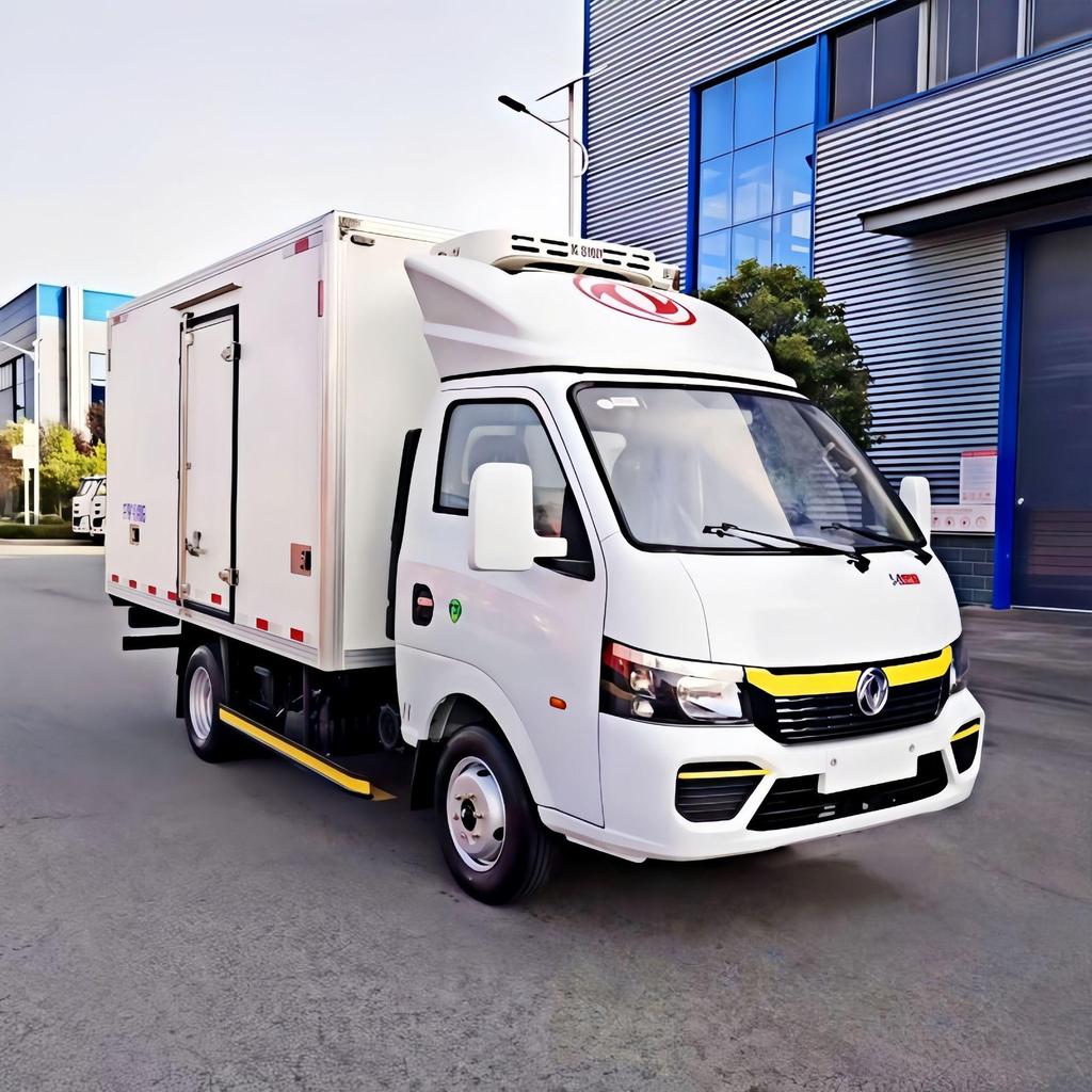 JMC Kaiyun National VI 4.2m Diesel Refrigerated Truck - Small Blue Plate