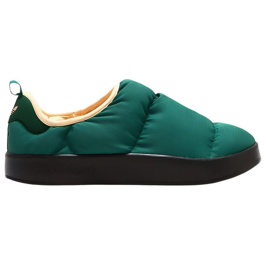 adidas Кроссовки Puffylette Темно-зеленые Унисекс Черно-песочные HP6535