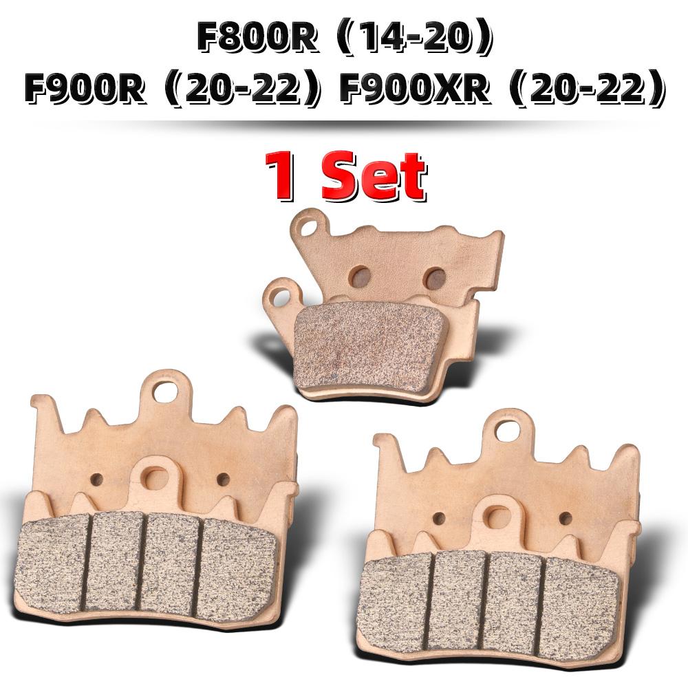 MRRANGT Motorcycle Metal Sintered Motorcycle Brake Pads Front Rear Set Fit for BMW S1000R RR XR F800R S ST GT F900XR R NineT