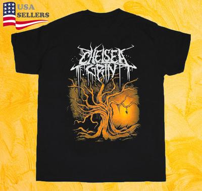 Chelsea Grin Хэллоуин черная Унисекс футболка Все размеры от S до 5XL WA607 Унисекс футболка