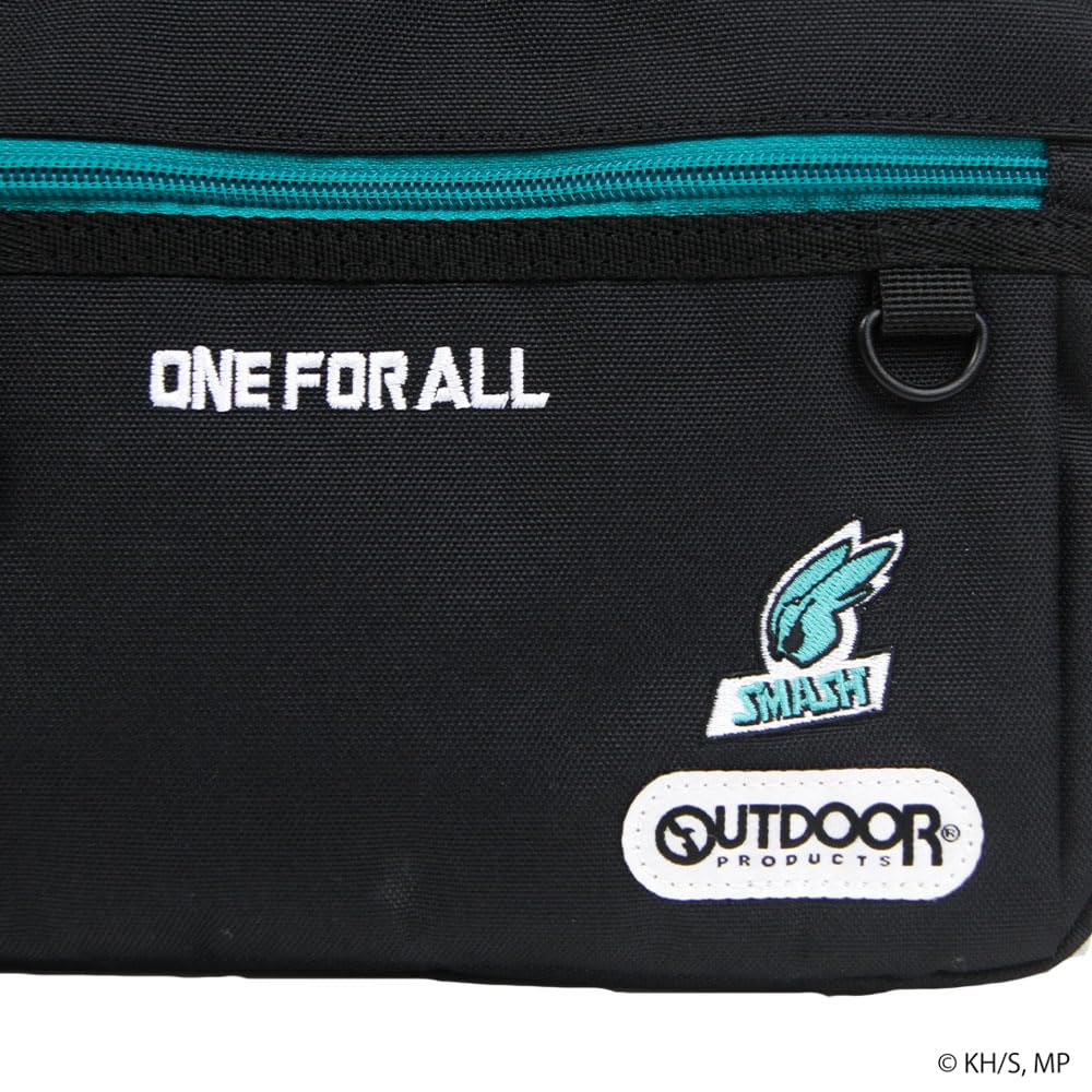 Hero Academia x OUTDOOR Сумка через плечо с значком ODHA01 Бирюзовый [Мои ПРОДУКТЫ]