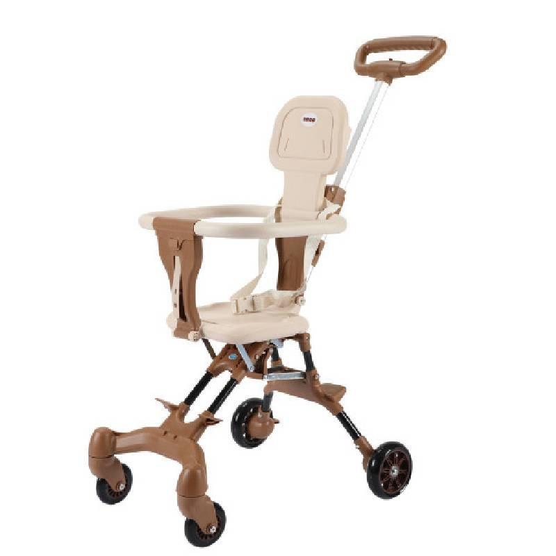 Детская коляска с высокой посадкой Легкая рама из алюминиевого сплава с безопасной конструкцией