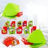 1pc Chameleon Lizard Mask Wagging Tongue Lick Cards Board Games for Children Family Party Toys Antistress Funny Desktop Game Toys