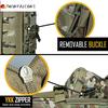 TWINFALCONS Water Bag, Tactical Pouch, Hydration Pack, Military Style, 500D Nylon, Molle Water Bottle Pouch, Large Capacity Storage, Multi-Pockets, Mu