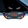 LED Car Neon Light Solar Powered Anti-Rear-End Light Vehicle Signal Lights  Car Decoration