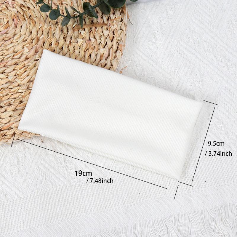 Эластичные однотонные повязки для волос для женщин и мужчин, повязка на голову для бега, фитнеса, спорта, йоги, повязки на голову для девочек, аксессуары