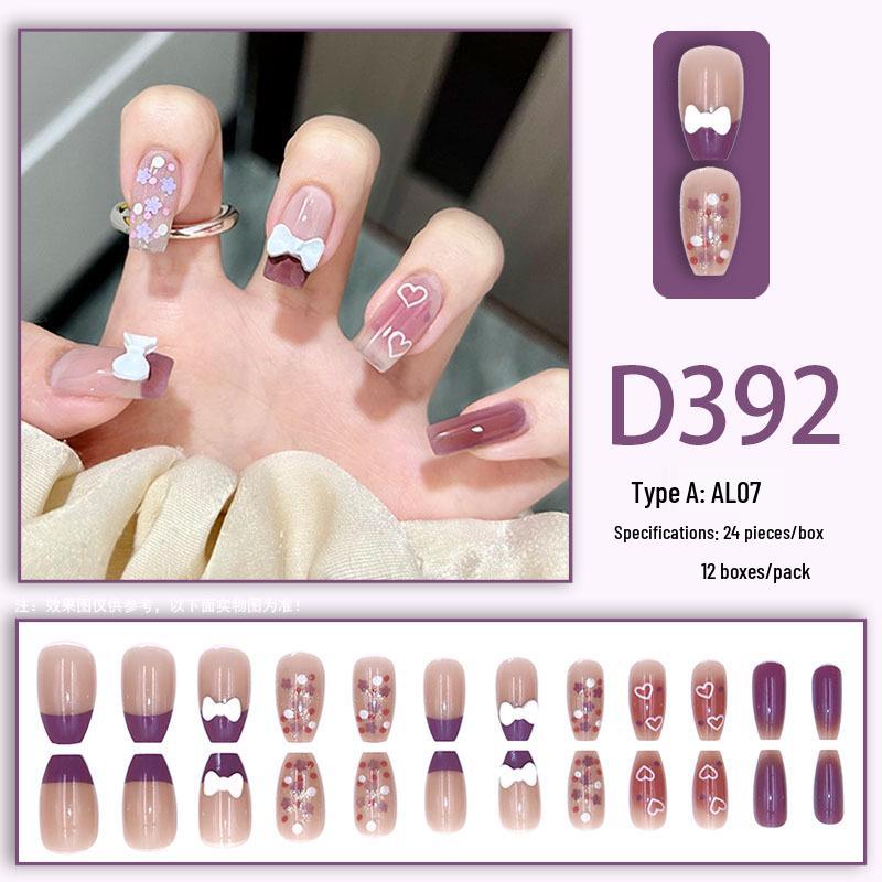 Летний свежий персиковый сердечный омбре нейл-арт с бриллиантовыми акцентами