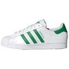 Кроссовки Superstar White Green Unisex Cloud-White IE9047