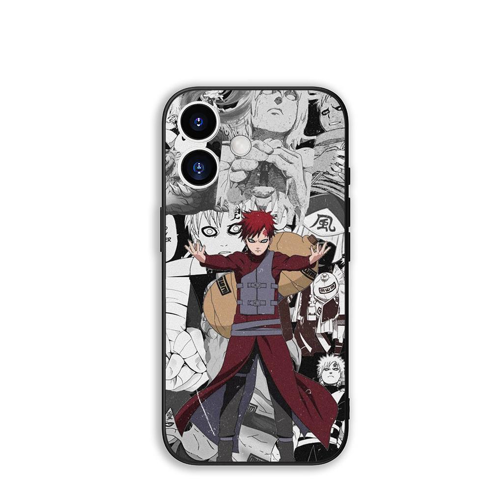 for Apple iPhone 16 15 14 Plus 13 12 Mini 17 Pro Max + 16E Air 16+ ProMax Phone Cover Case Cartoon Gaara Narutos Wallpaper