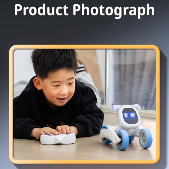 2.4GHz пульт дистанционного управления робот щенок голос интерактивный сенсорный обучающий танцевальный музыкальный RC