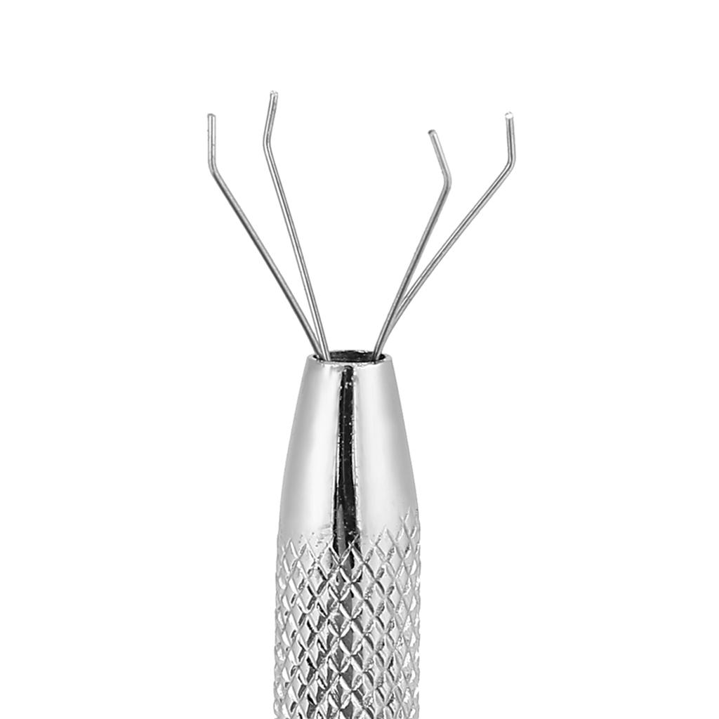 Tattoo Bead Ball Grabber Stainless Steel Bead Holder Body Piercing Tool 4 Claw Tattoo Accessory