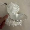Высококачественный рельефный поднос, 3D-печатный ракушечный поднос для украшений, Декоративный настольный органайзер для хранения туалетного столика, Открытая чаша для мелочей, колец