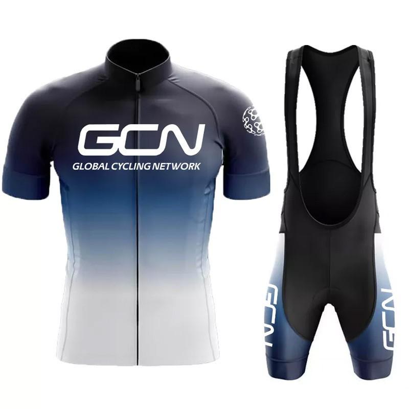 Men Women Cycling Jersey Short Sleeve Quick Dry Gradient Design Mountain Road Race Bike Apparel