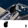 Car Interior Gear Shift Head Knob Cover For Prius 60 Series January 2024 After FMC ABS Carbon Fiber Texture Sticker Auto Ac I4S4