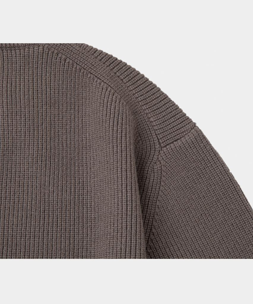 LETTERCOMO Essential Hazzi Круглый вязаный Кокосовый коричневый