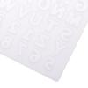 Epoxy Resin Mold Alphabet Letter Number Pendant Casting Silicone Mould