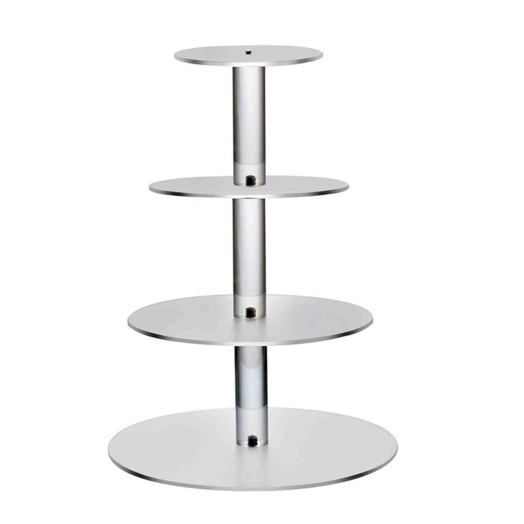 SW 3/4/5/6-уровневая подставка для торта, прозрачный стеклянный поднос, стеллаж для украшения, инструмент