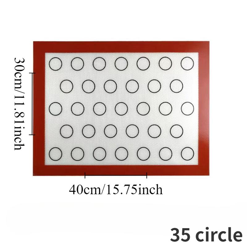 Многоразовые силиконовые коврики для выпечки, антипригарные противни, подложки для духовки, приспособления для выпечки печенья/хлеба/макарон, кухонные принадлежности для выпечки