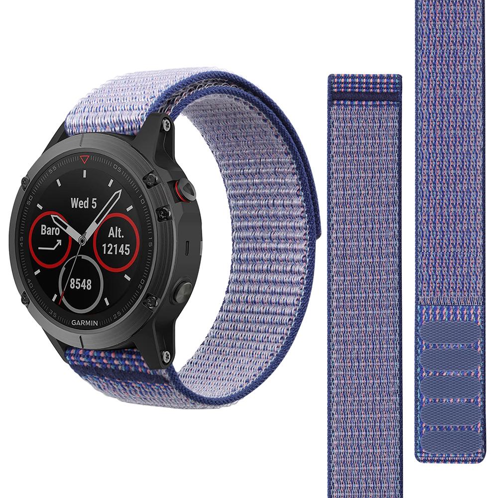Нейлоновый ремешок на липучке для часов Garmin Enduro 3 2 Браслет для часов Garmin Fenix 8 E 5X 6X 6 Pro 7X Epix Pro 935 Ремешок на запястье